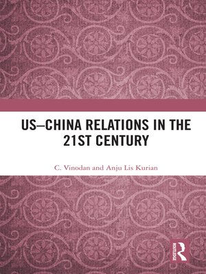 cover image of US–China Relations in the 21st Century